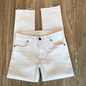 Kut from the Kloth Reese straight ankle jeans